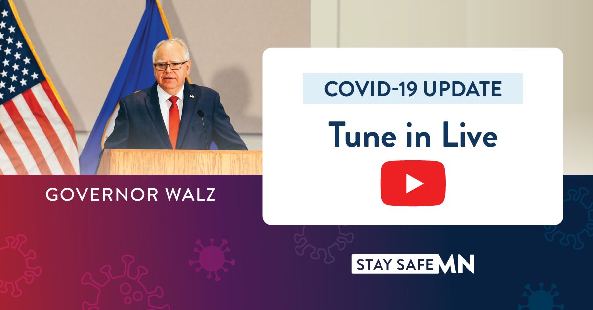 Governor Tim Walz tweet media