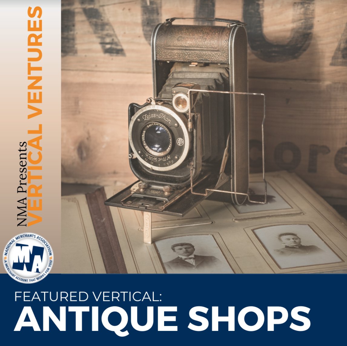 getNMA's tweet image. Antique stores are a long-proven business model. However, many banks reject merchant accounts for antique stores due to a higher risk of chargebacks.

If you're in the antique business, NMA can provide you with the perfect payment solution. bit.ly/2WoqKxY