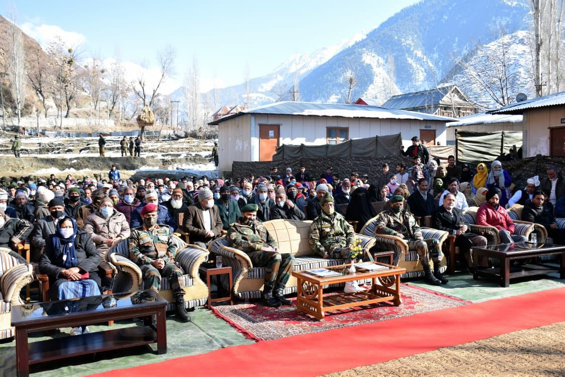 Kalpy2's tweet photo. Vijay Diwas celebrations ... Cultural programme... Awaam of Tangdhar...bringing out the cultural heritage.... https://t.co/TXL83WWj8d
