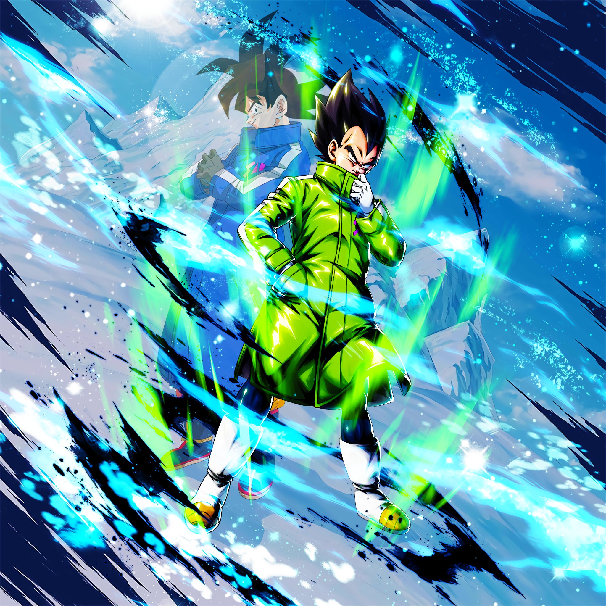 Dragon Ball Vegeta Green Wallpaper - Cool Dragon Ball Wallpaper