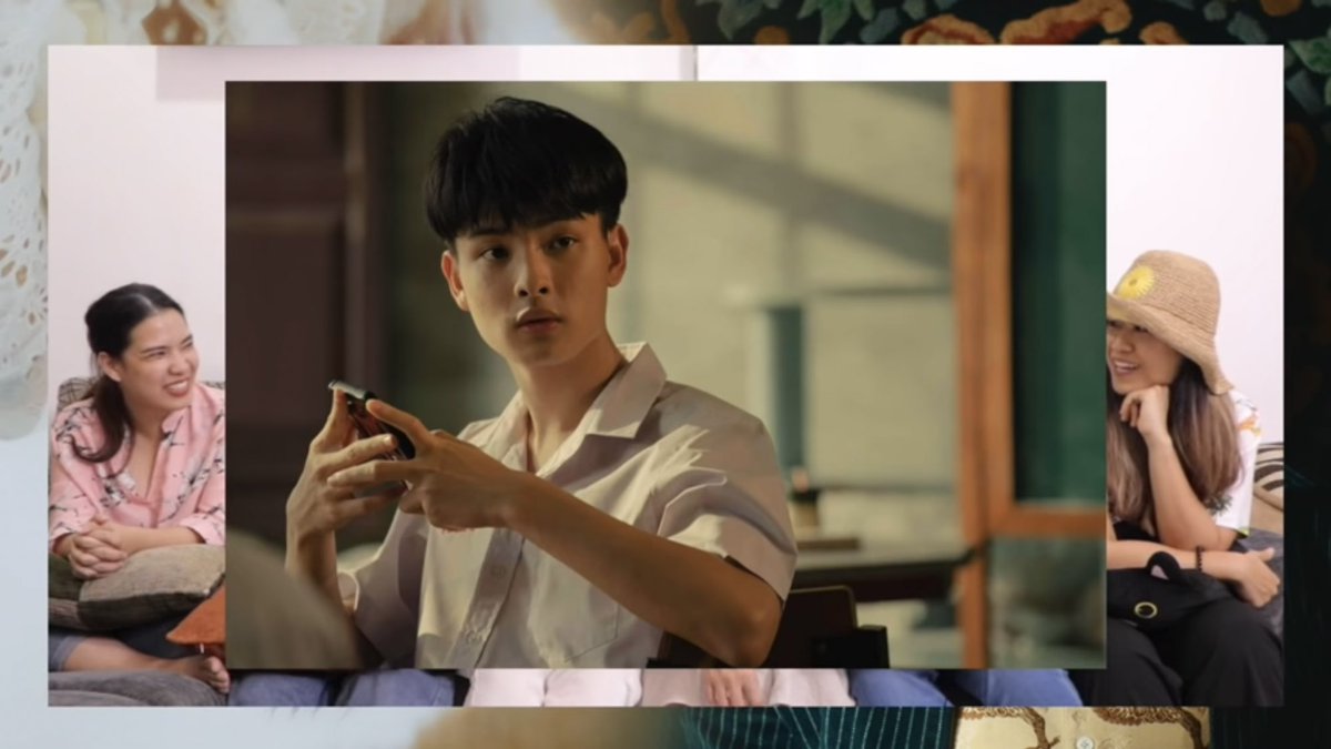 Bas & Tarn - third persons that no one will hate. Bas - As Oh-aew‘s crush, someone that makes Oh-aew be able to talk to Teh about love as they are close friendsTarn - to show that Teh has experienced love / kind of understand what love is/ show that Oh-aew isn‘t his first one