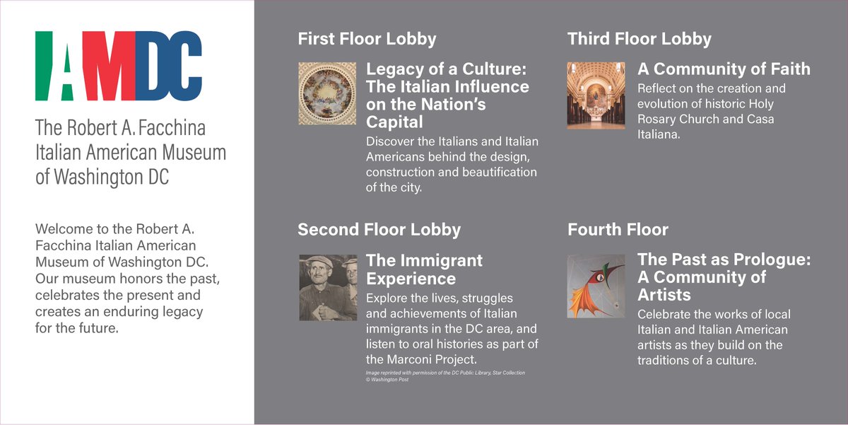 ItalyinUS's tweet photo. Congratulazioni for the opening of the new #IAMDC - Italian American Museum of DC!
#AmbVarricchio stressed the key role of people and culture in our #Italy-US relations, as well as "the contributions that Italians and Italian Americans have made in the Nation’s capital.” https://t.co/sej99PMSrE