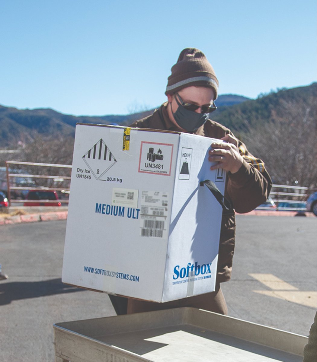 LauraLaneUSA's tweet photo. CDC data shows Native American communities have been disproportionately impacted by the coronavirus. This week, @UPS proudly delivered COVID-19 vaccines to tribes across Arizona, Oklahoma, South Dakota and Wyoming. We will get through this together. #DeliverWhatMatters https://t.co/fhuTpN5eq5