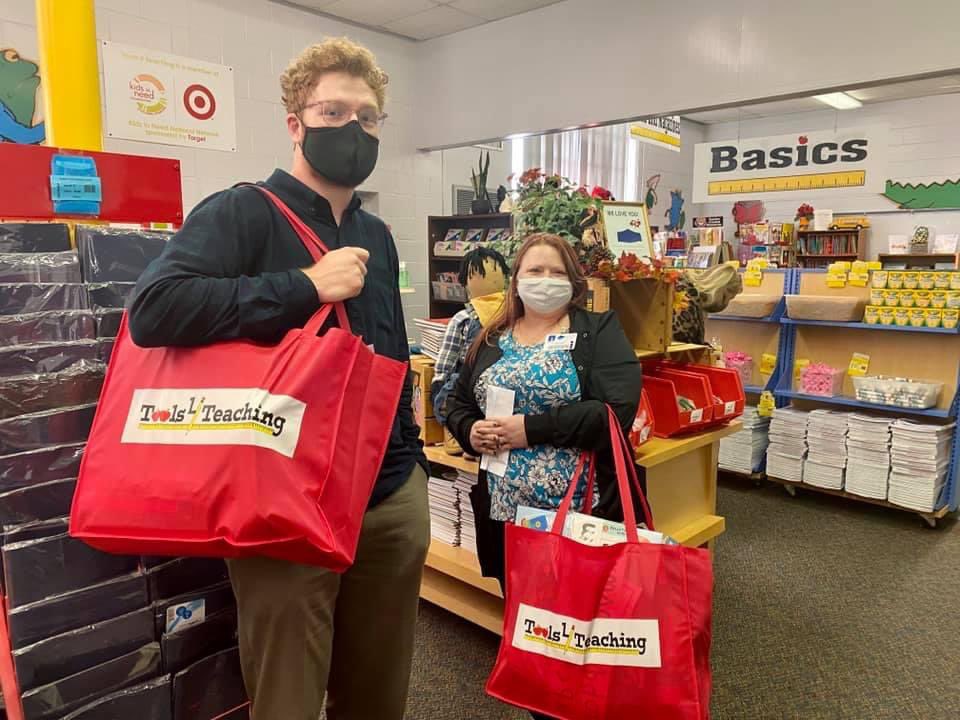 pefmc's tweet photo. To say this semester has been different is an understatement! Yet, some things remain the same, such as our teachers' dedication to their students and Tools 4 Teaching's mission to provide supplies. So far this school year, $296,180 in free supplies have ended up in classrooms! https://t.co/bQy4ytIAO8