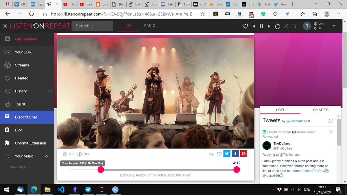 I found a new song I like *yesterday* :D <a href="/yebanished/">YeBanishedPrivateers</a>