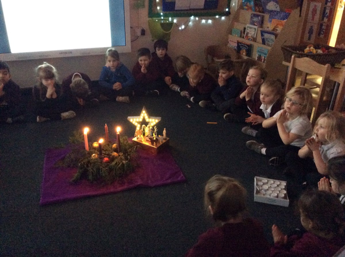 AllSaintsTraff's tweet photo. Super proud of our wonderful Reception children during our Advent service today #3rdweekofAdvent #joy #thinkingofothers💛 #lightoftheworld 🌟 https://t.co/S5WcL94dAy