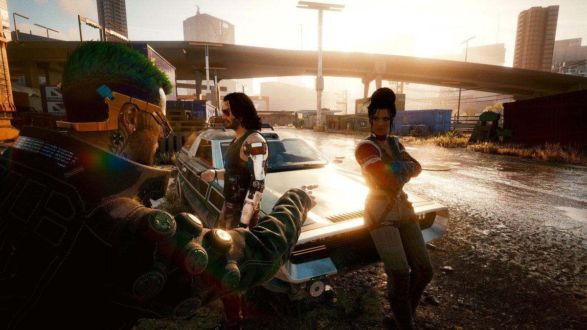 RippermaisteR's tweet photo. Aqui unas fotitos de hoy de #CYBERPUNK2077 https://t.co/Ht7Hg5tkvz