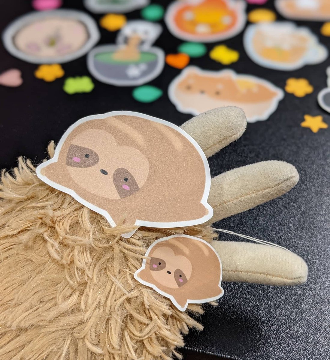 LoveMrSloth's tweet photo. I opened my sticker order from @misohappystudio today. I ordered one of each sticker available at the time and got a couple of bonuses! I received not only one, but TWO cute slothy stickers! It's called a "sloaf" bc it's…

📸 https://t.co/SMY1l08cf5 via https://t.co/vSLug9wUvm https://t.co/xxJQQSfj7r
