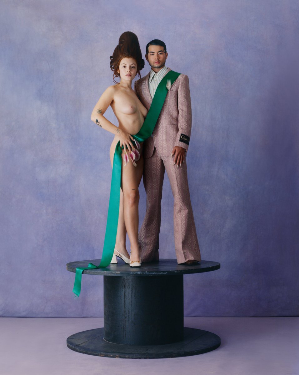 chellamanart's tweet photo. If we had a wedding, i’m sure it would look something like this...

For @vogue_italia  shot by Camila Falquez. https://t.co/XIDMg7KYhc