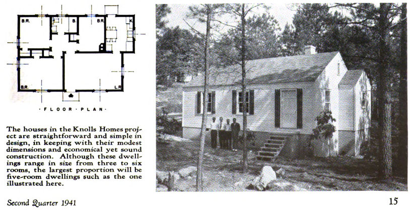 TIL that  @FHA worked with  @UNC to build a segregated subdivision for African American employees before WWII in Chapel Hill. I think I've got the correct neighborhood below. 1/10