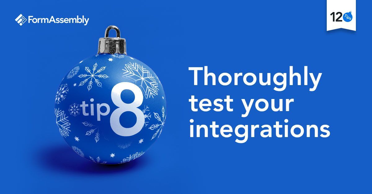 FormAssembly's tweet photo. Have you heard about our 12 Days of Data Collection Tips &amp; giveaway? Get the details on our blog: https://t.co/FAw2q4skxe https://t.co/ScDgGkDMrU