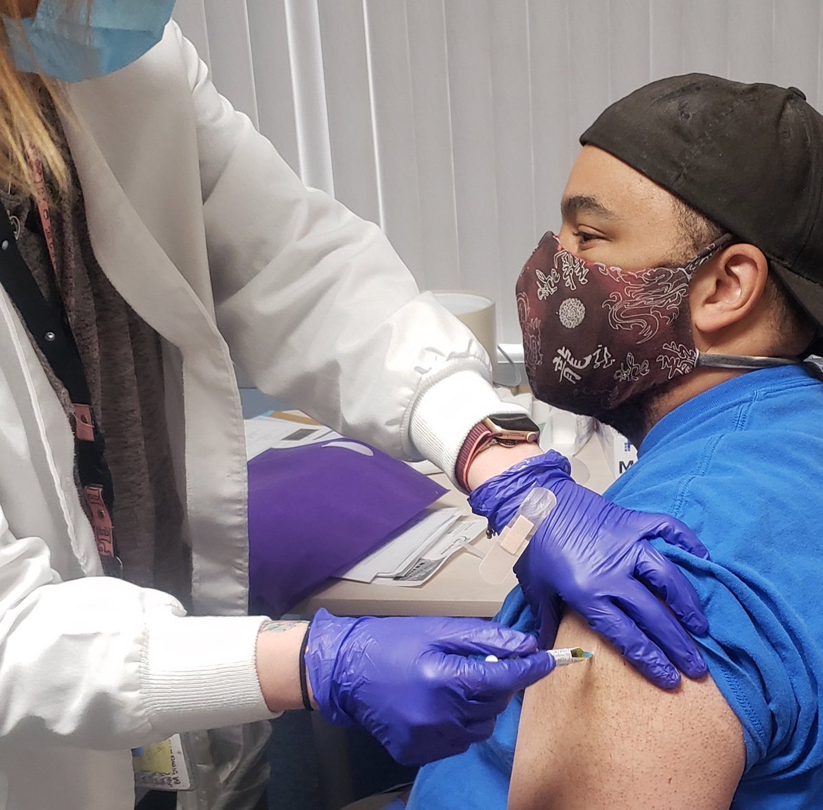Today, I am a part of the phase 3 trial of the Johnson & Johnson COVID19 trial study ( http://www.ensemblestudy.com&nbsp;) which requires only one shot. It's a double blind study so there's a 50% chance that I got the vaccine - double blind = I don't know AND the folks giving it don't know.
