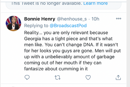 Here are a few examples of some of the many lovely messages I have received over the past few months on here. I don't know when these accounts started popping up, but I had gotten to the point where I numbed myself to what they were saying and I just can't do that anymore