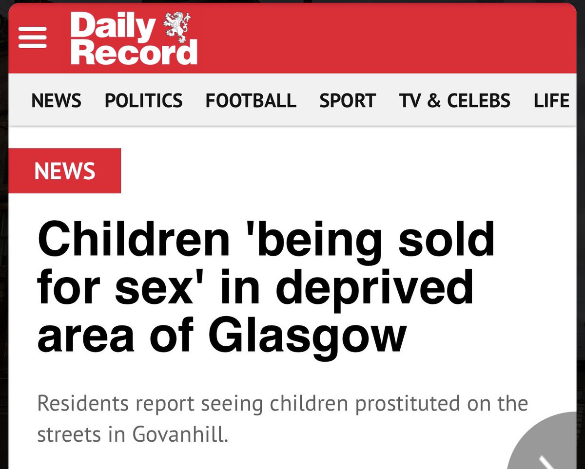 It’s funny how locals, businesses, professionals and even large charities have highlighted these issues over the years, for the official reports to find “no evidence” easy not to find it when you don’t want to look eh? #wakeup #Shinealight it has to be addressed #SaveOurChildren