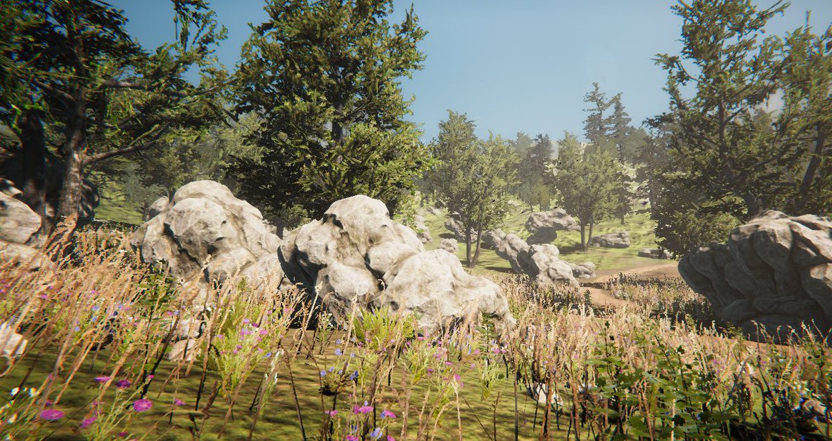 Everything in this picture below, including the splatmap, took about 10 seconds to generate. Heck, probably only took one second.If you're making any outdoor environment, you literally need this asset.Nature is RANDOM and PROCEDURAL, so why are you planting your own tree's?