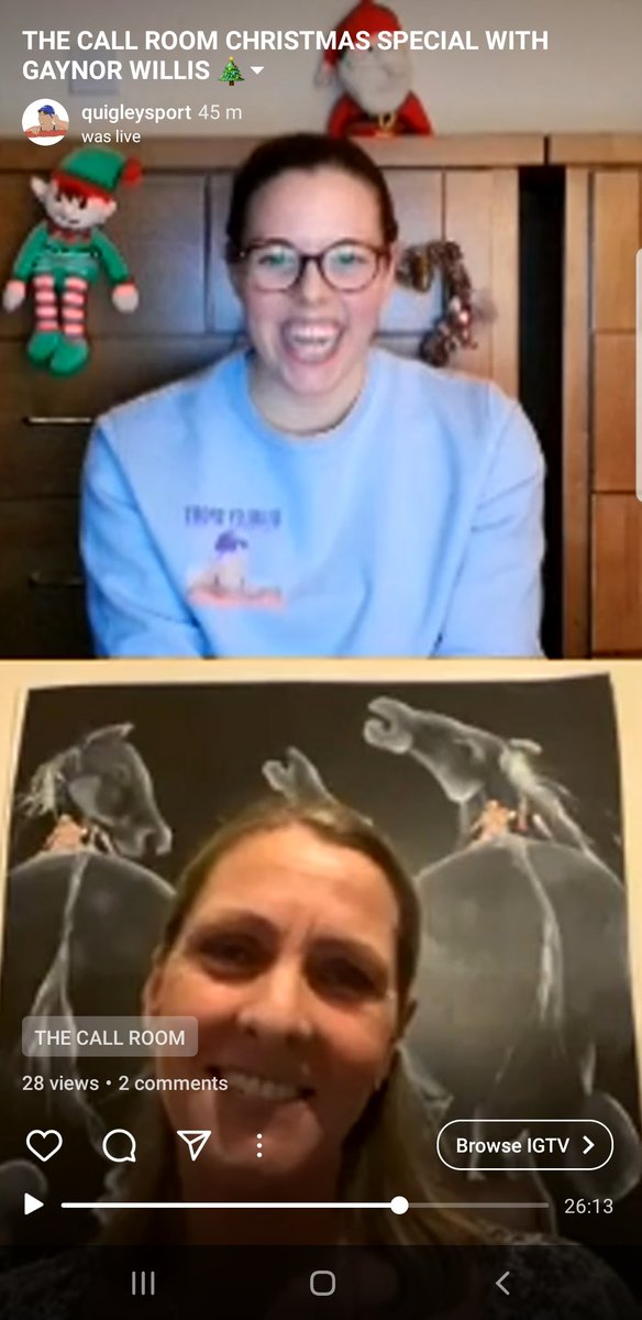 LaurenAQuigley's tweet photo. Check out this episode of THE CHRISTMAS SPECIAL CALL ROOM with the truly inspirational @gaynor_willis!๐
Huge thanks to my auntie Gaynor for making this such a special episode โค
Full episode here:โฌ๏ธ https://t.co/ayjTyuD602
#quigleysport #thecallroom https://t.co/i3cpUcIl3F