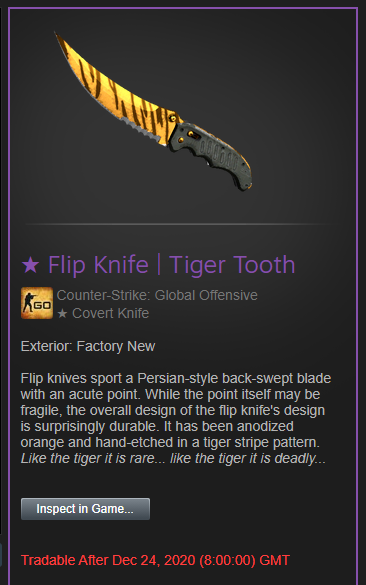 JuicyFruityyy's tweet photo. FLIP KNIFE | TIGER TOOTH GIVEAWAY! ($200)

To Enter:

-RT
-Like this video:
https://t.co/DemjYfVv5h
(MUST SHOW PROOF OF LIKE WITH SCREENSHOT BELOW)

Thats it!

ENDS IN 1 WEEK https://t.co/iJvJE645TE