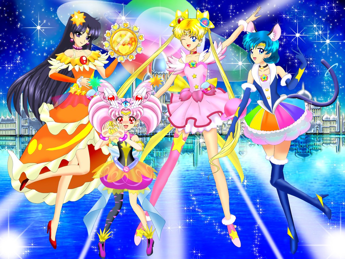ルナ ルーン 在 Twitter 上 スタートゥインクルプリキュアに代わって おしおきよ 初４ショット 美少女戦士セーラームーン スター トゥインクルプリキュア セーラー戦士 アイワーン キュアコスモ 衣装交換 Billさんへ感謝 尊敬 エールを込めて T Co