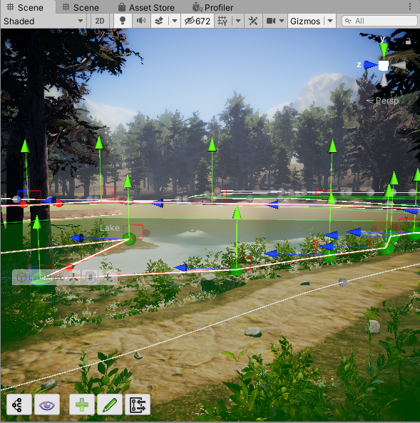 Of course, you can't just leave it all to nature. You want to do a bit of gardening. What if you want a lake?Just draw a "Biome" around the body of water, and voila.You can change the vegetation in the lake, put more rocks there, some seaweed maybe, pussy willows...