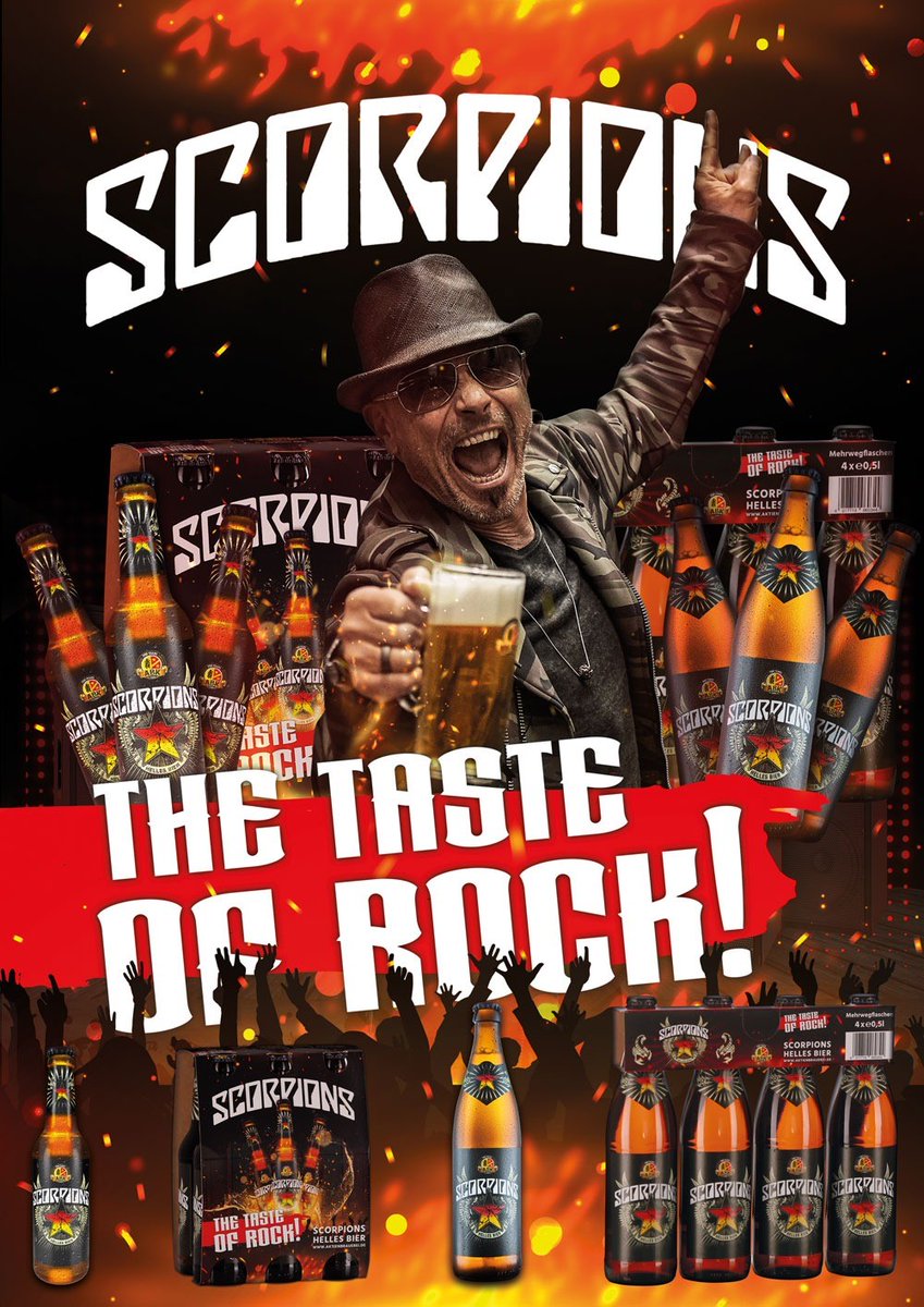 Es ist Zeit, dieses Weihnachten mit dem zu rock Weltberühmtes Scorpions Bier! Online Bestellbar unter:
https://t.co/cuEktxfpCU
Amazon: Aktienbrauerei.
Bestellungen werden noch angenommen bis 22.12. https://t.co/Itv25FmrHx