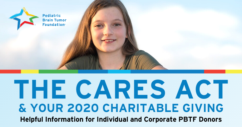 BrainTumorKids's tweet photo. Kids battling #braintumors need you more than ever, &amp; thanks to the CARES Act, your year-end gift can go even further...both for kids w/brain tumors &amp; YOU! Find out how the 2020 CARES Act offers more deduction incentives for #charitablegiving: https://t.co/uYDRshyzUE #curethekids https://t.co/UbQ3jM3LPl