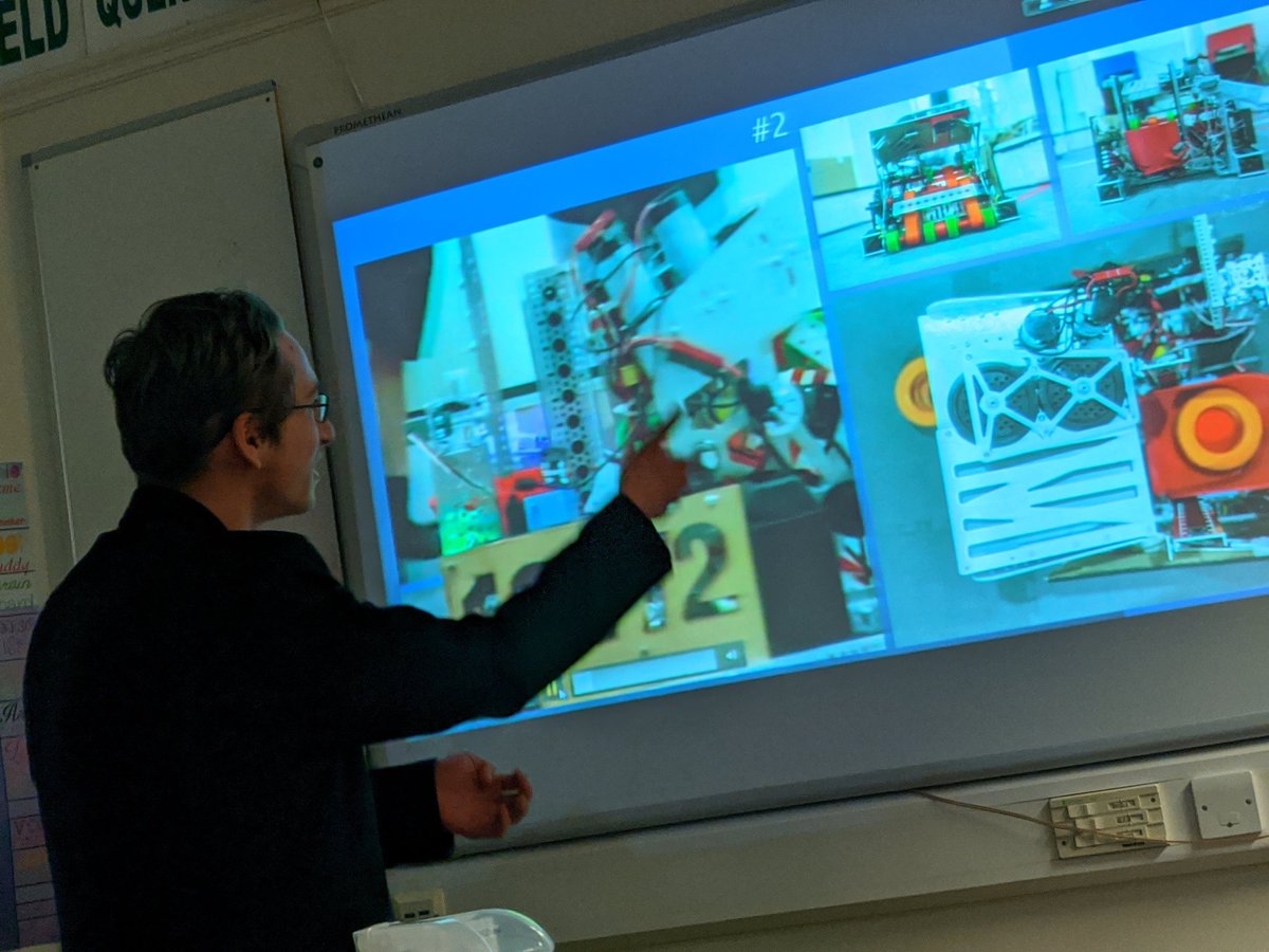 Last session before Christmas &amp; we started putting together prototypes for our mecanum drivetrain! We gave good thought about using acrylic &amp; C-Channels. Keanu once again returned with Scouts of the Week, showcasing cool robots from across the pond! #morethanrobotsuk #ftcuk