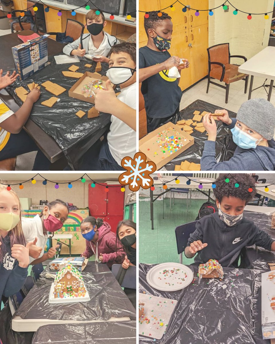 Our members are enjoying the last few days of after-school program before the winter break! 

Check out the holiday and gingerbread cookie decorating that went down at our TP St.Mary Clubhouse🍪🎊🎉

Our last day of program in 2020 is this Friday!💚