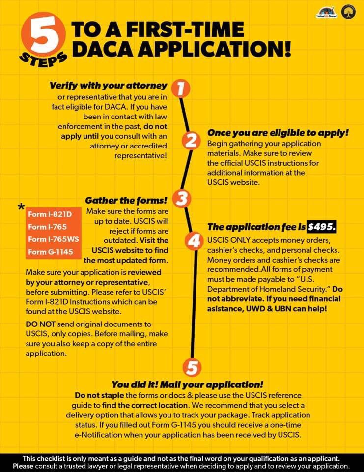 ForestHill_LIA's tweet photo. DACA Applicants here you have a really good stating guide. https://t.co/VGpEugAMq4