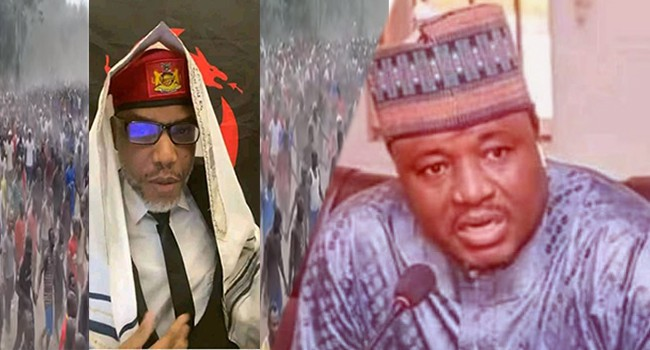 SDiaso's tweet photo. BREAKING: "I will Unite all #Terrorist group in the North against IGBOS & YORUBAS if after 7 days NNAMDI KANU fail to dissolve the #EasternSecurityNetwork." - Yerima Shettima #MoronicNortherner https://t.co/1paBznMHfR
