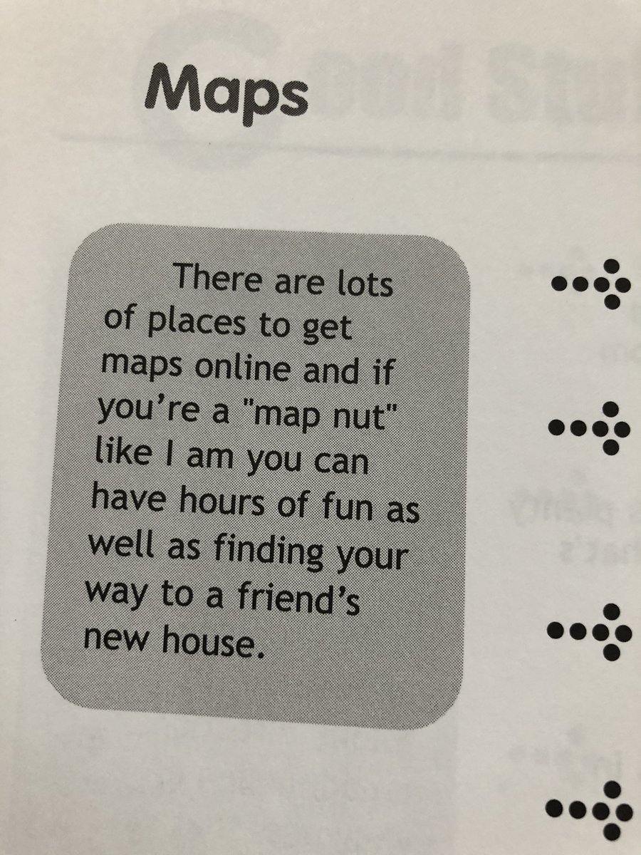There are 2 pages of map sites because the author is a map nut