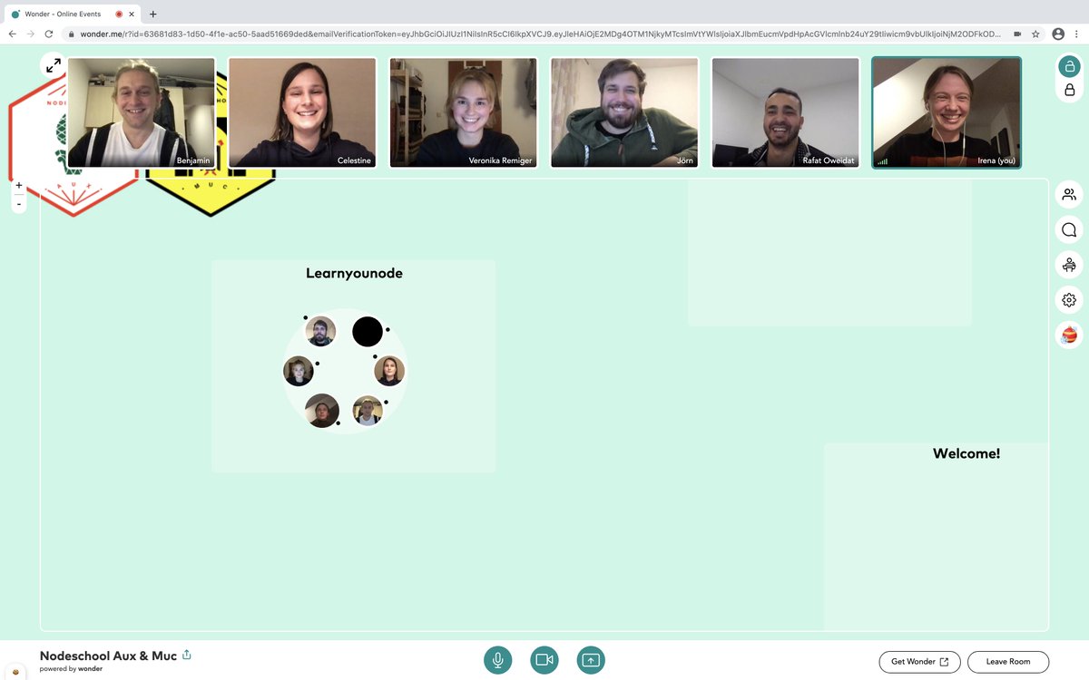 Nodeschool Augsburg tweet media