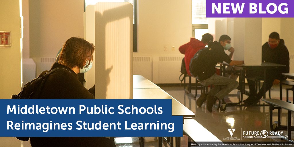 Middletown Public Schools (CT) Reimagines and Personalizes Student Learning During COVID-19 Pandemic - futureready.org/middletown-pub… <a href="/DocConner13/">Michael Conner, Ed.D.</a> #FutureReady #RemoteLearning #COVID19