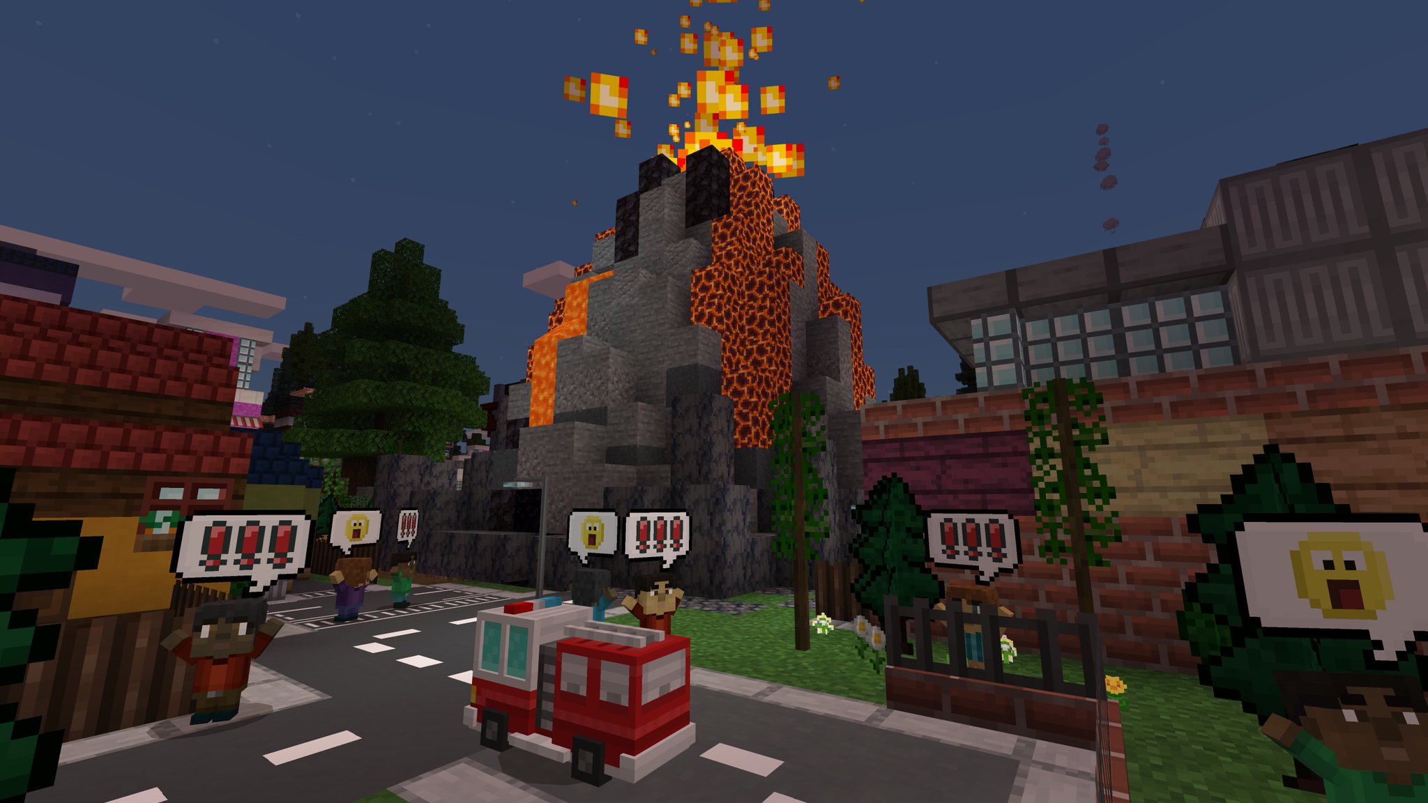 Minecraft Marketplace on Twitter to Simburbia! As the mayor