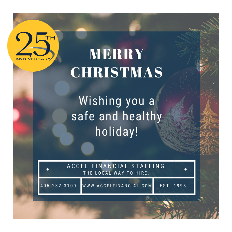 Our office will be closed Thursday and Friday, December 24th and 25th, for Christmas.