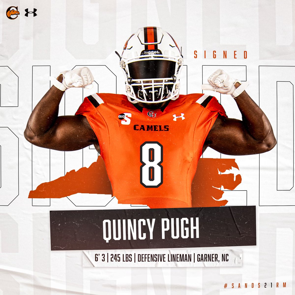 quincylpugh8's tweet image. It’s Official ‼️ #SANDS21RM #RollHumps @CUCoachMinter  @CUCoachDJAdams