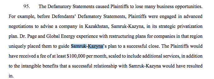Cyprus isn't new but the Kazazh mention stuck out because of a meeting Carter Page had in Dec 2016 with the Kazach Amb to UK regarding a business deal. (From his recent lawsuit:)  http://www.samruk-kazyna.kz/&nbsp;