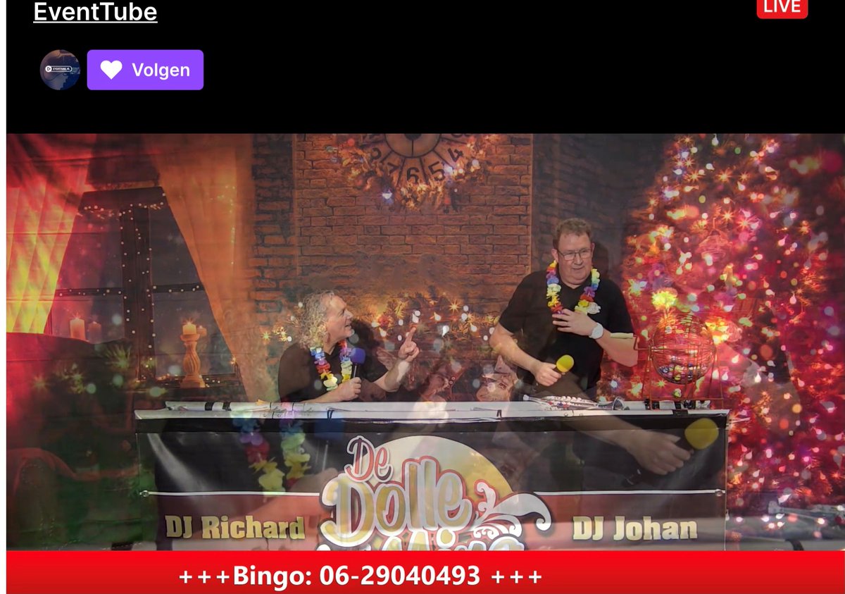 wonenbijJOOST's tweet photo. Ja! Bingo! Vanavond met alle JOOST-collega’s super leuke online #Kerstmuziekbingo gehad voor het hele gezin. Met DJ-duo Dolle Mina en heel veel foute muziek. Organisatie was in handen van @eventonizer #topgeregeld #aanrader https://t.co/fXMRBiqcbk