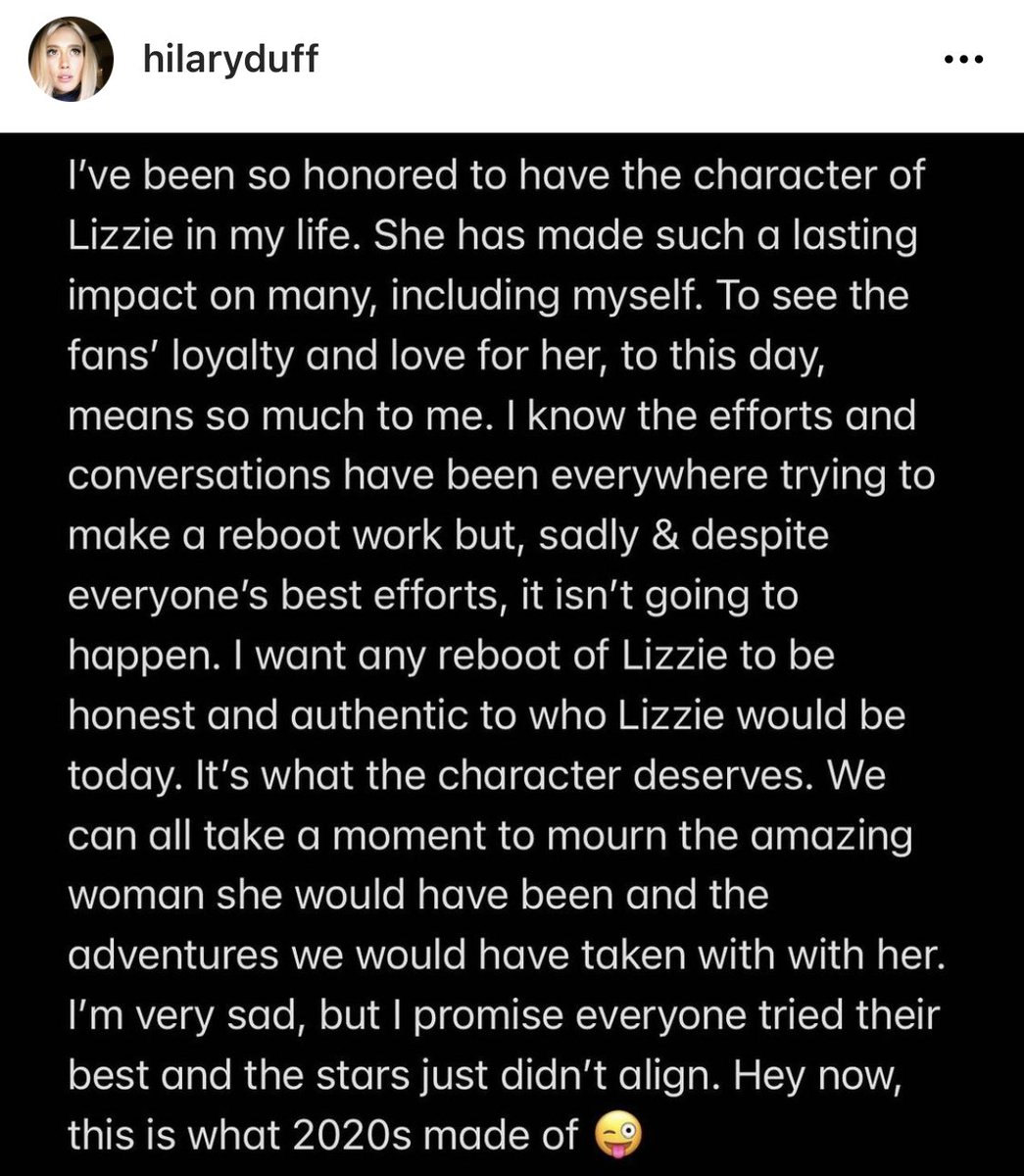 ChicksInTheOff's tweet photo. No one talk to us - the Lizzie McGuire reboot isn’t happening 🙁🙁🙁 https://t.co/qN7fn1z0DK