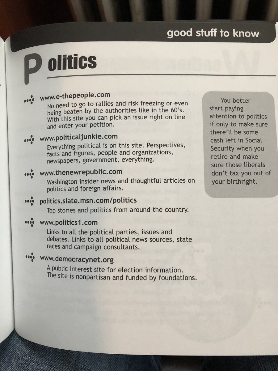 visit  http://politics.slate.msn.com/politics&nbsp; before those liberals tax you out of your birthright!