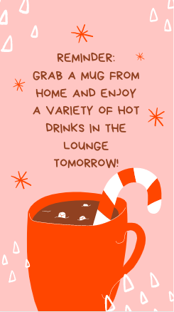 DeganSoCo's tweet photo. BYOM (bring your own mug) tomorrow and we'll provide the drinks to fill it!  #deganSoco #wearedegan https://t.co/MzwouZDAQR