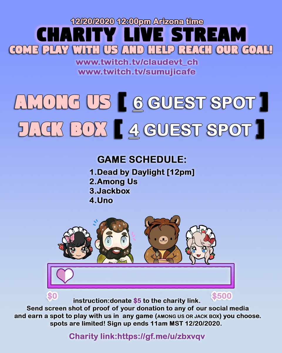 cubeucosplay's tweet photo. Come play with me on Sunday😈
Check @SumujiCafe for more updates🌟
I dont usually do stuff like this🥺👉👈but its for a good cause! https://t.co/0QkKP4NnTb