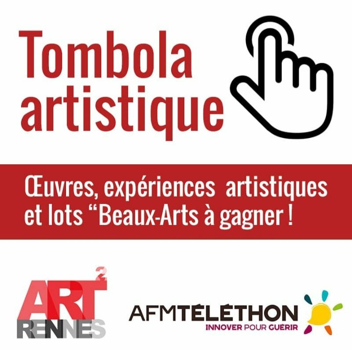 De la peinture, des sculptures etc. 
C'est une liste non exhaustive des lots à gagner pour la tombola d'Art2Rennes ! Et tous les bénéfices vont au Téléthon !
On compte sur vous !😉
art.2rennes.fr/tombola-teleth…
#Telethon2020 #art #artiste #rennes