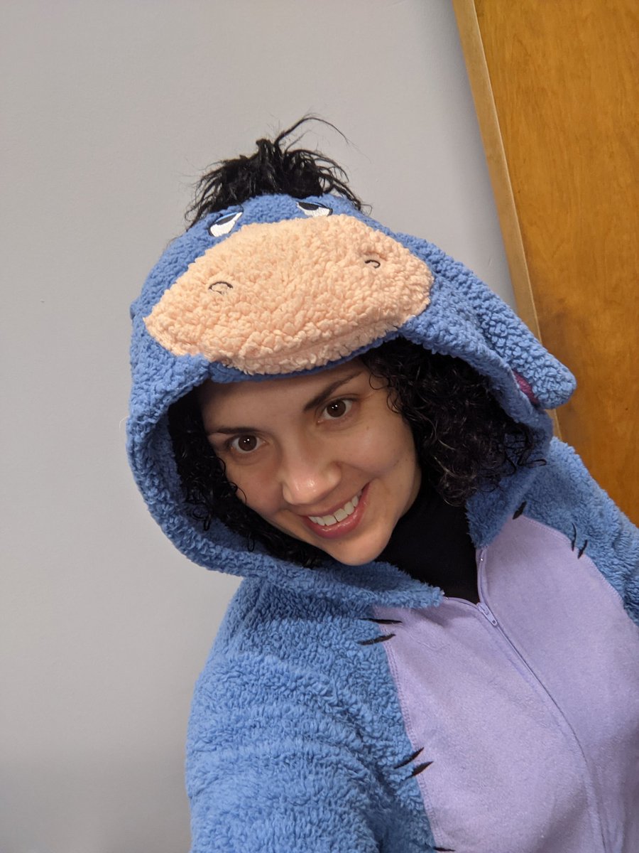 Happy Disney Day! My smile is probably too big for Eeyore, but I wanted to show my #leydenpride #leydencovidspirit on this cold day.