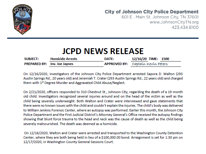 JohnsonCityPD (@johnsoncitypd) on Twitter photo 