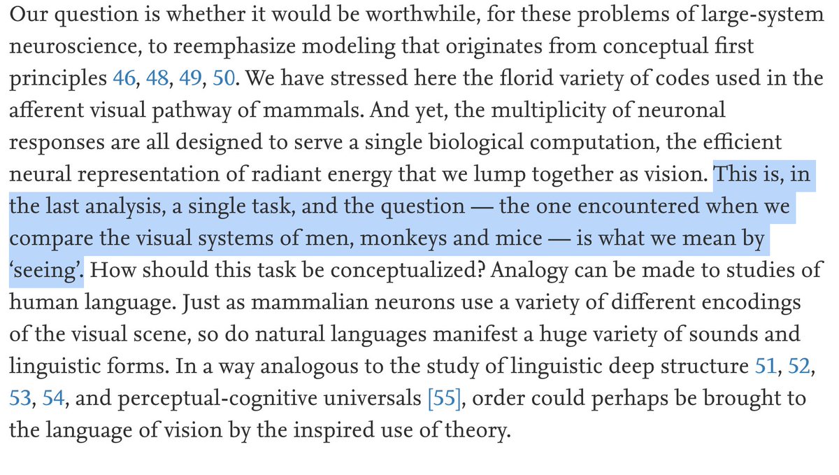 And comparative studies are indispensable