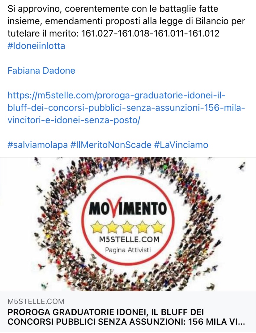 MariellaManco's tweet photo. Anche lei, Relatore @StefanoFassina non nota niente di strano tra quanto sosteneva in passato ed il parere contrario di oggi su emendamenti 161.011 - 161.012 - 161.018 - 161.027 ???

#coerenza #salviamolapa #ilmeritononscade #idoneiinlotta https://t.co/EbnAJXvMqh