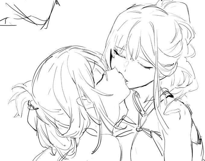 특 이그림 백합그린거아님 