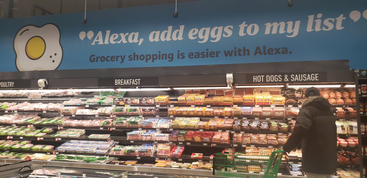 Throughout the experience, you’ll notice shout-outs to the Alexa ecosystem.  @alexa99  #tech  #voicefirst  #grocery