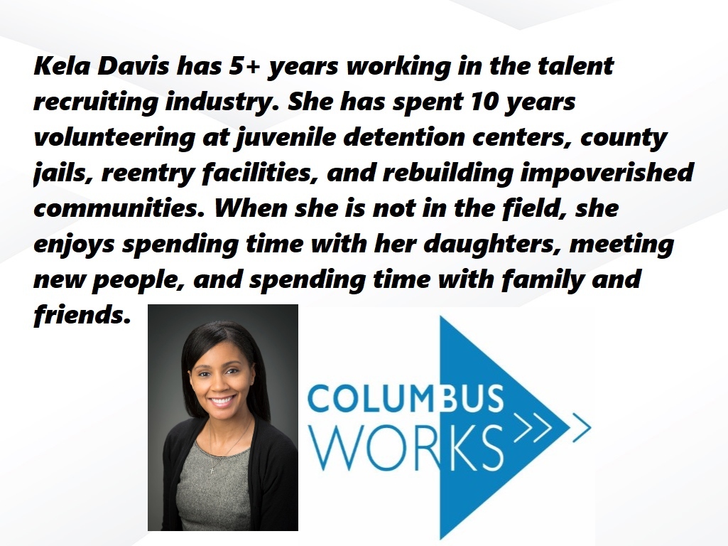 JenniferHurd4's tweet photo. Let me introduce to Kela Davis - @ColumbusWorks's Emerging Leader, who will receive a year of leadership training as part of being a 2020 #NeighborhoodBuilder. #Columbus #ColumbusWorksWorks https://t.co/fXGM2fCs9r