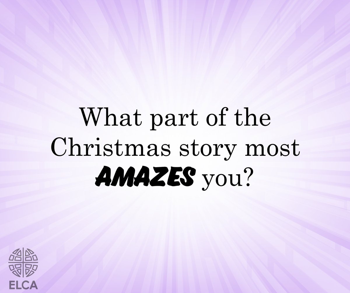 What part of the Christmas story most amazes you?
